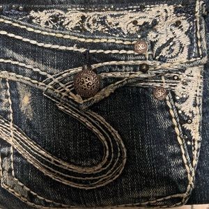 Silver women’s jeans!